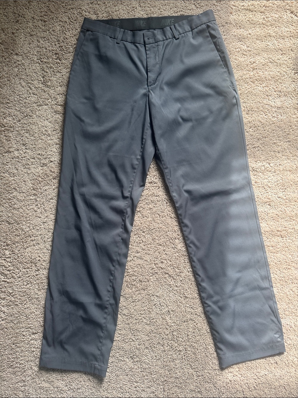 Nike Golf Men's Charcoal Gray Chinos